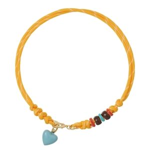 Roxanne Assoulin The Super Size Happy Cord Necklace with cloud charm